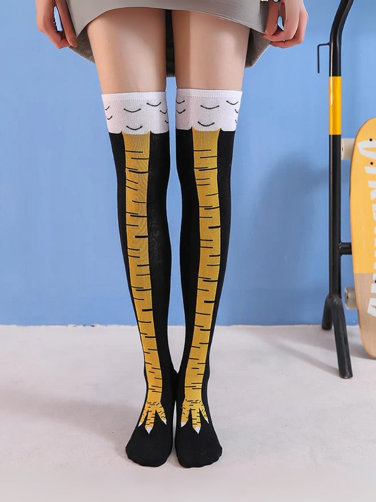 Chaussettes pattes de poulet