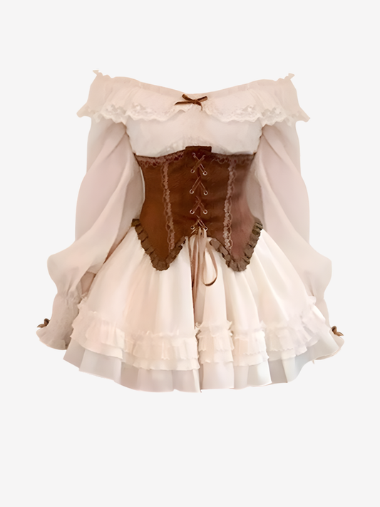 Enchanting Patchwork Dress