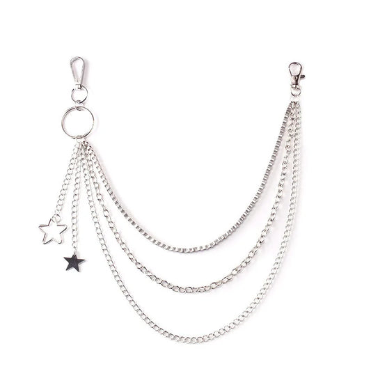 Star Pendant Pants Chain