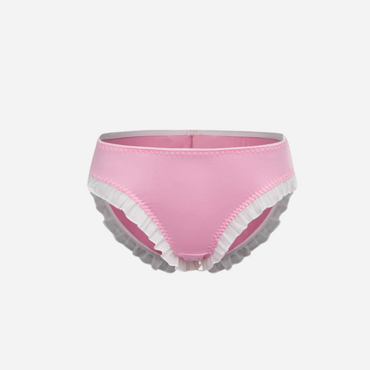 Heart Cut-Out Frill Panty