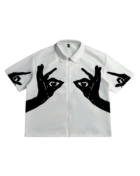Chemise main créative