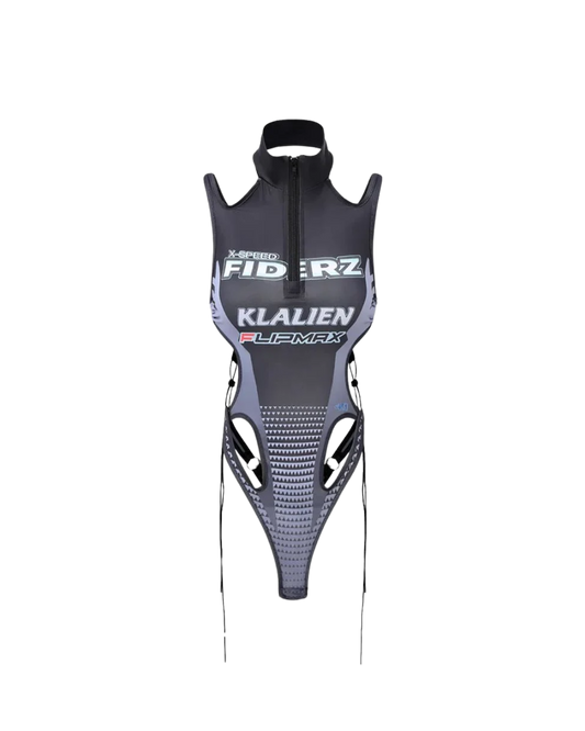 Black Racing Bodysuit
