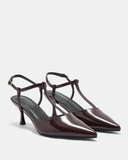 Elegant T-Strap Heels