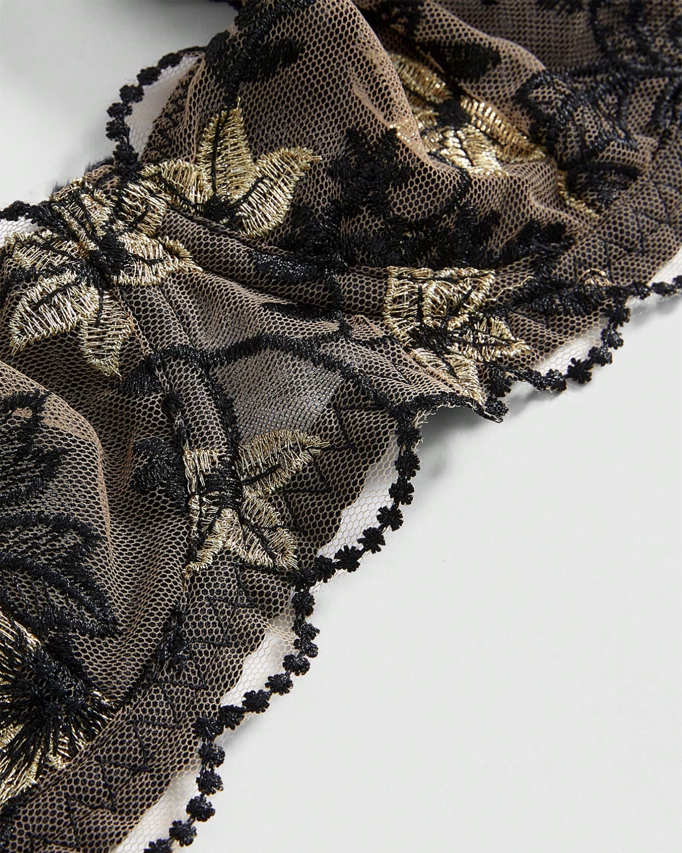 Golden Black Lingerie Set