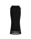 Satin Mermaid Skirt