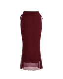 Satin Mermaid Skirt