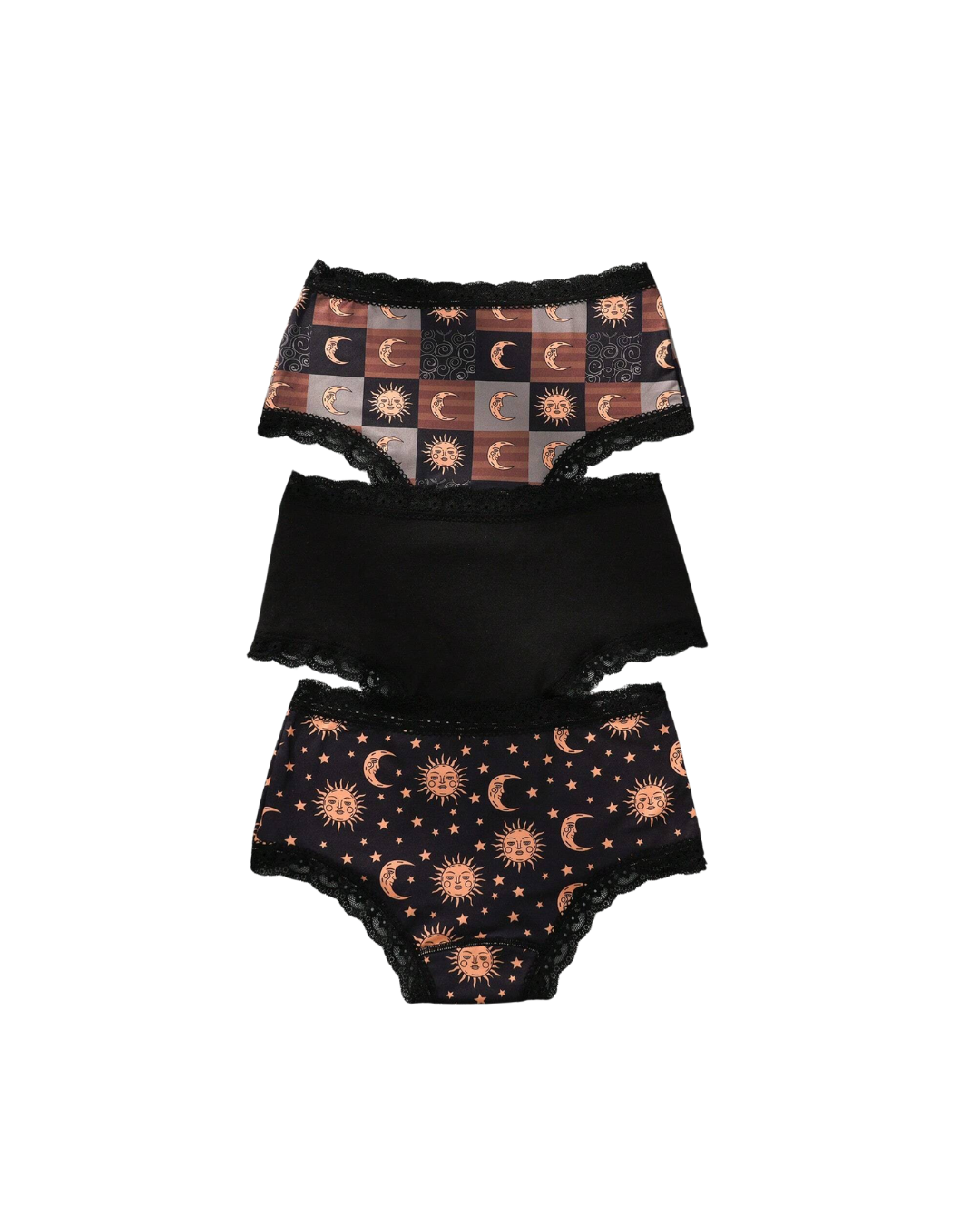 Celestial Lace Panties Set