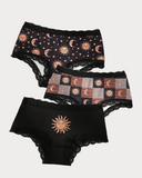 Celestial Lace Panties Set
