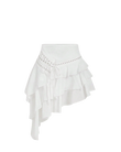 Asymmetric Ruffle Skirt