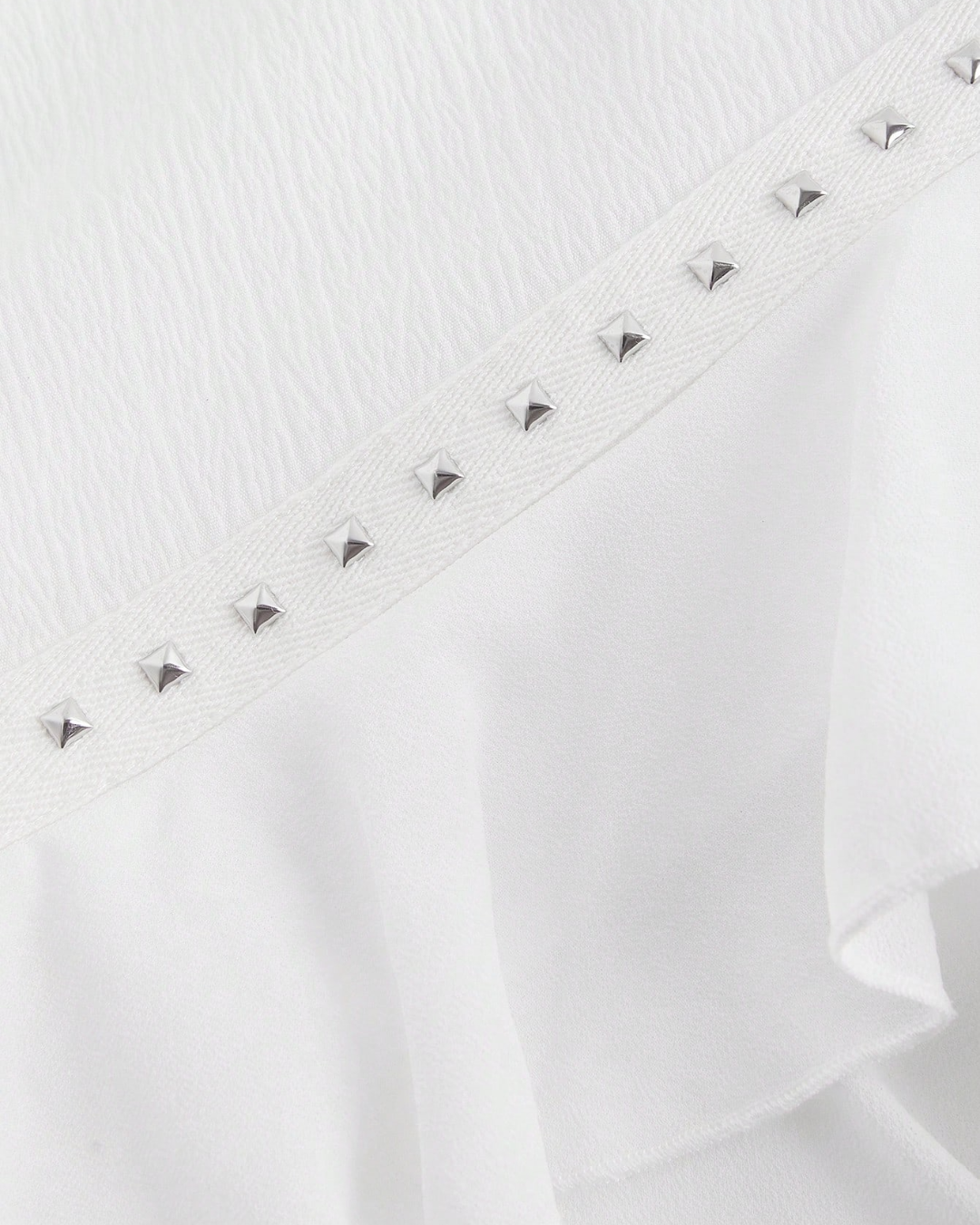 Asymmetric Ruffle Skirt