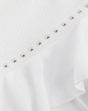 Asymmetric Ruffle Skirt