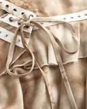 Asymmetric Ruffle Skirt
