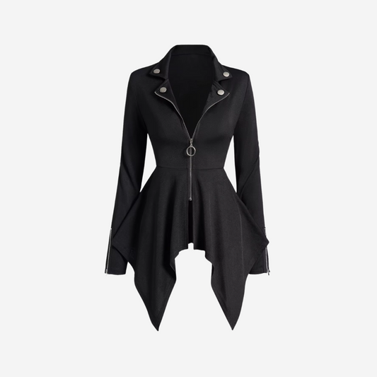 Black Asymmetrical Jacket