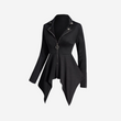 Black Asymmetrical Jacket