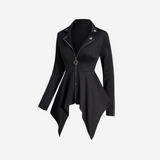Black Asymmetrical Jacket