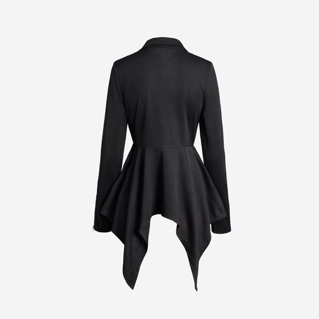 Black Asymmetrical Jacket