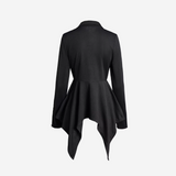 Black Asymmetrical Jacket