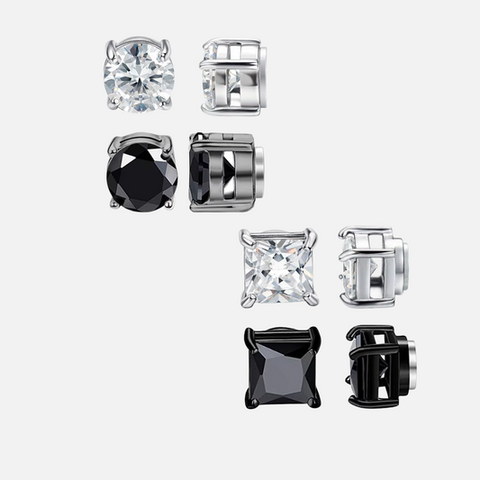 Crystal Magnetic Earrings