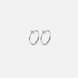 Fake Hoop Earrings