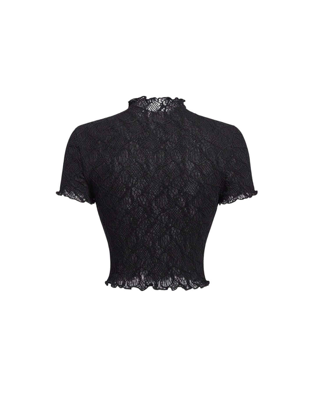 Sheer Stitch Mesh Tee