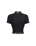 Sheer Stitch Mesh Tee