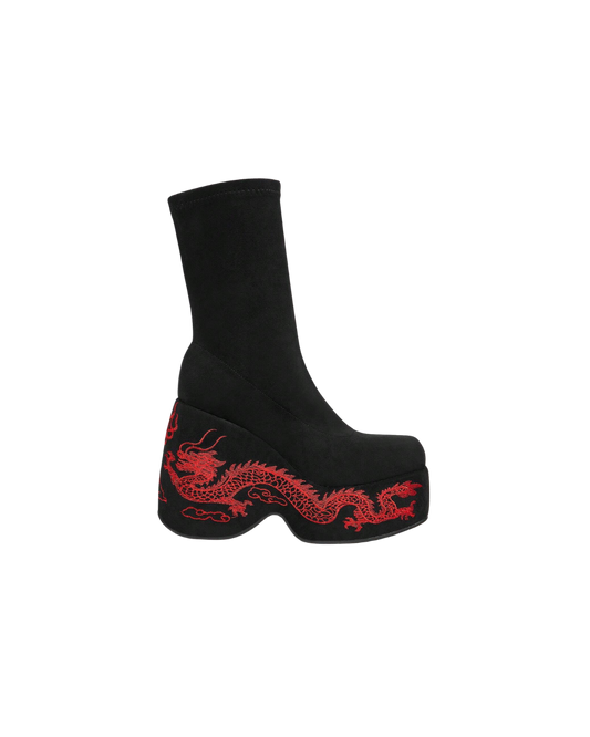Bottes plateforme Dragon