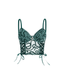Snake Lace-Up Corset Top