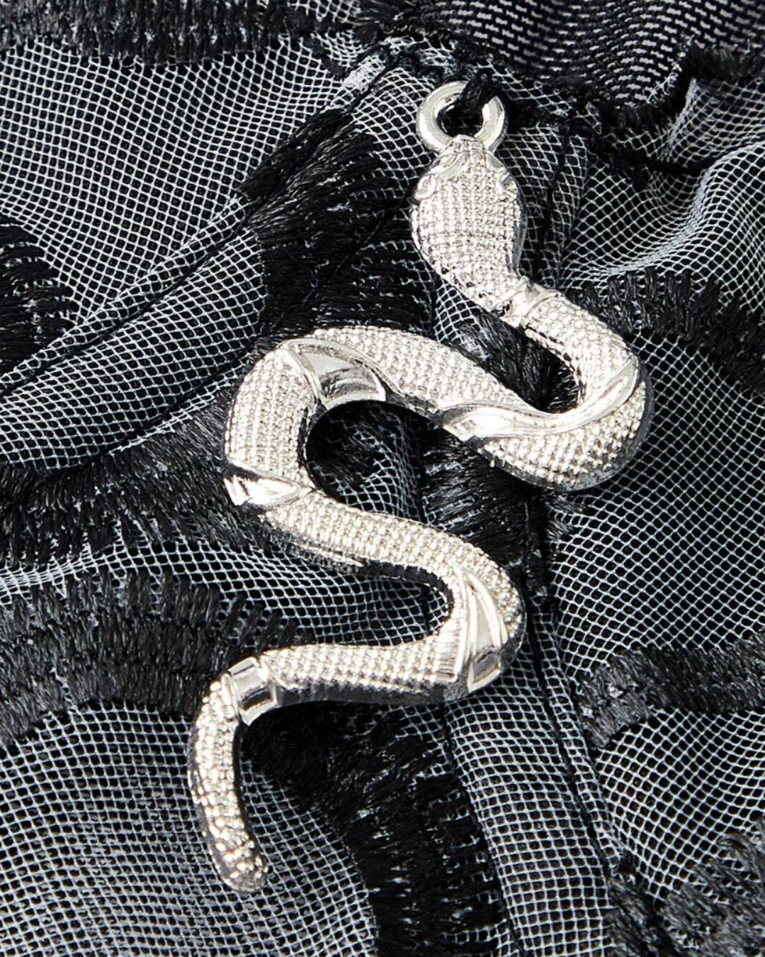 Snake Lace-Up Corset Top