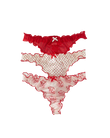 Ruffle Sheer Panties Set