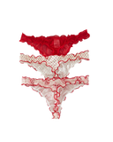 Ruffle Sheer Panties Set