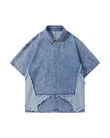 Patchwork Denim Shirt