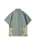 Patchwork Denim Shirt