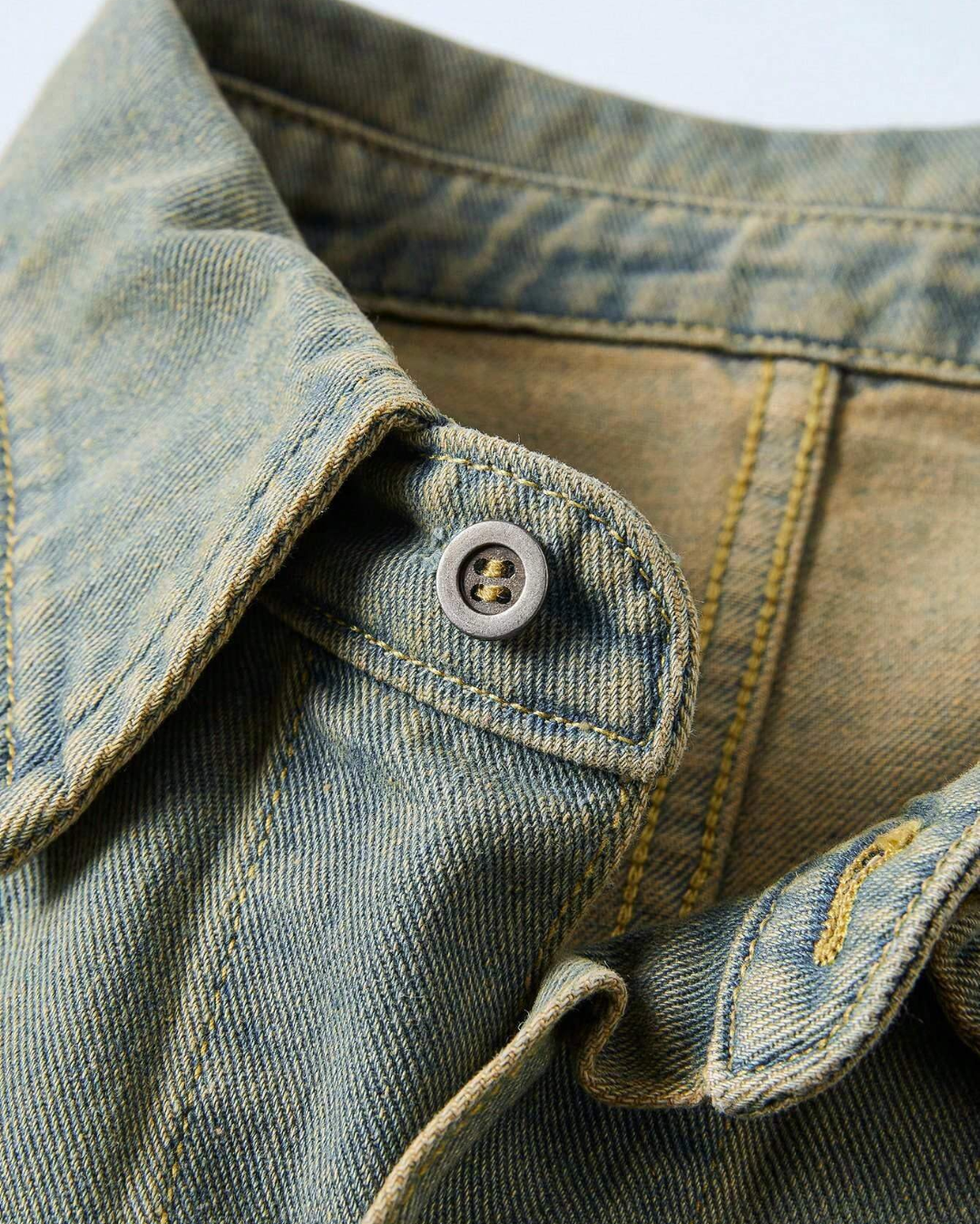 Patchwork Denim Shirt