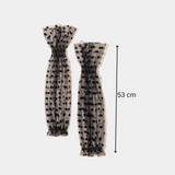 Sheer Mesh Gloves with heart