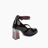 Mary Jane flower pumps