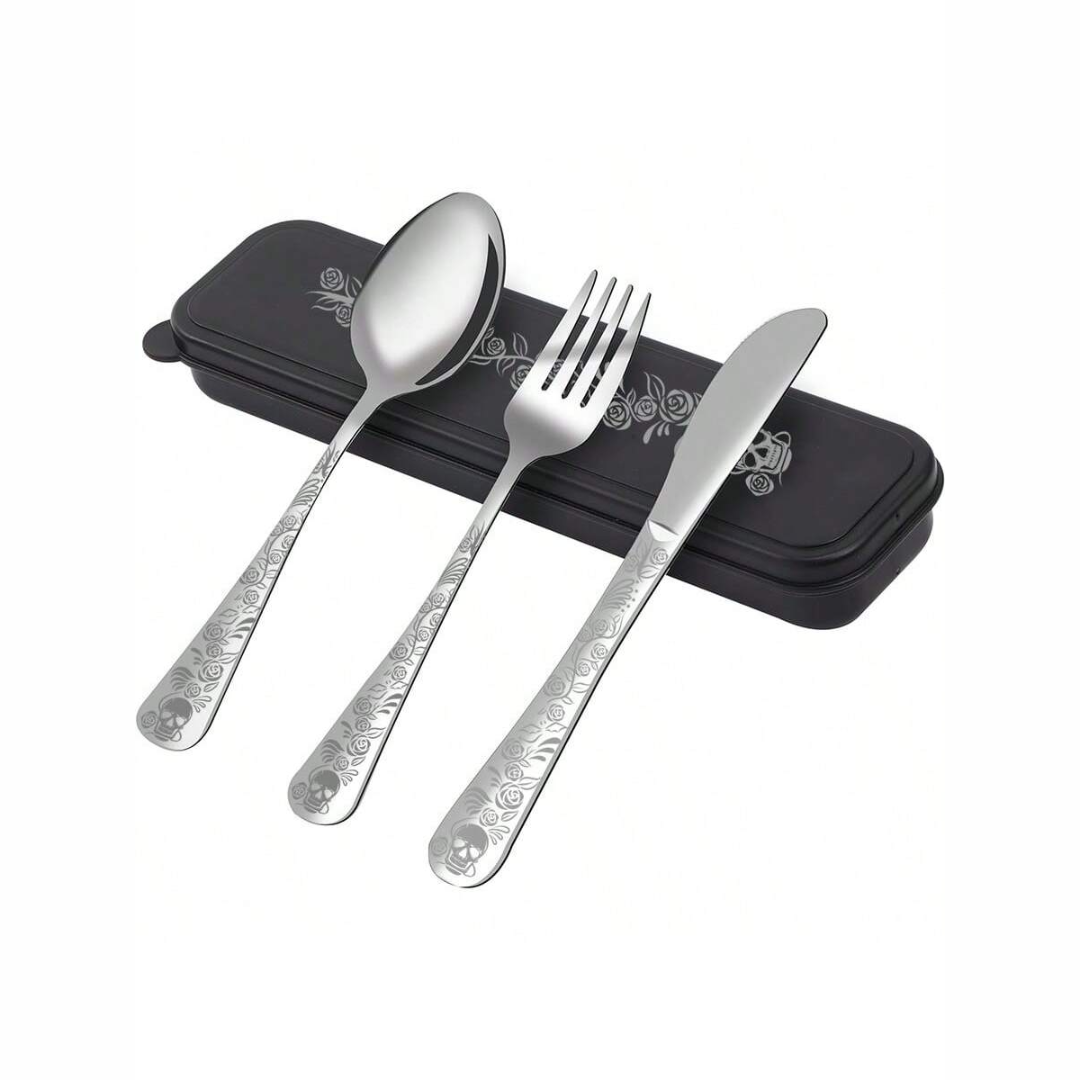 Skull Cutlery set
