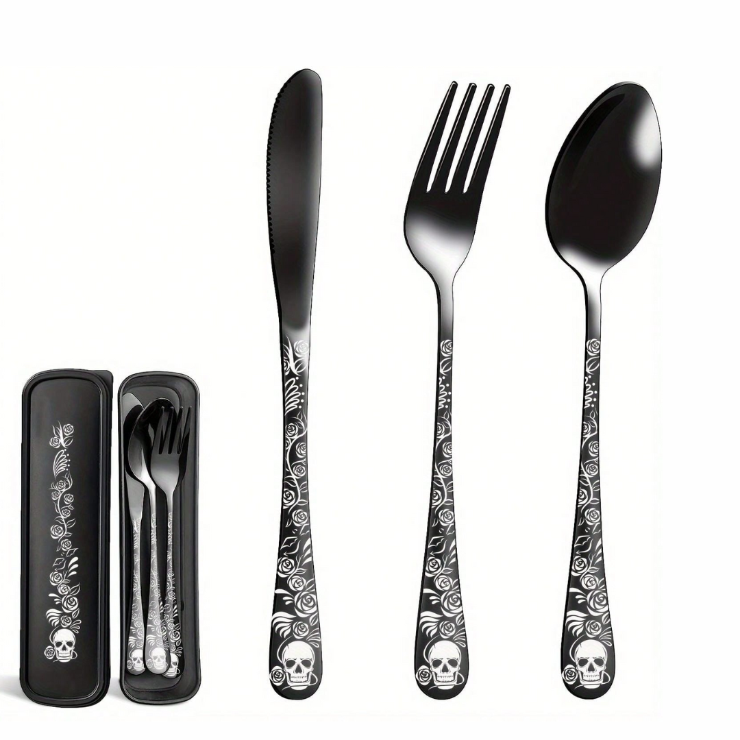Skull Cutlery set