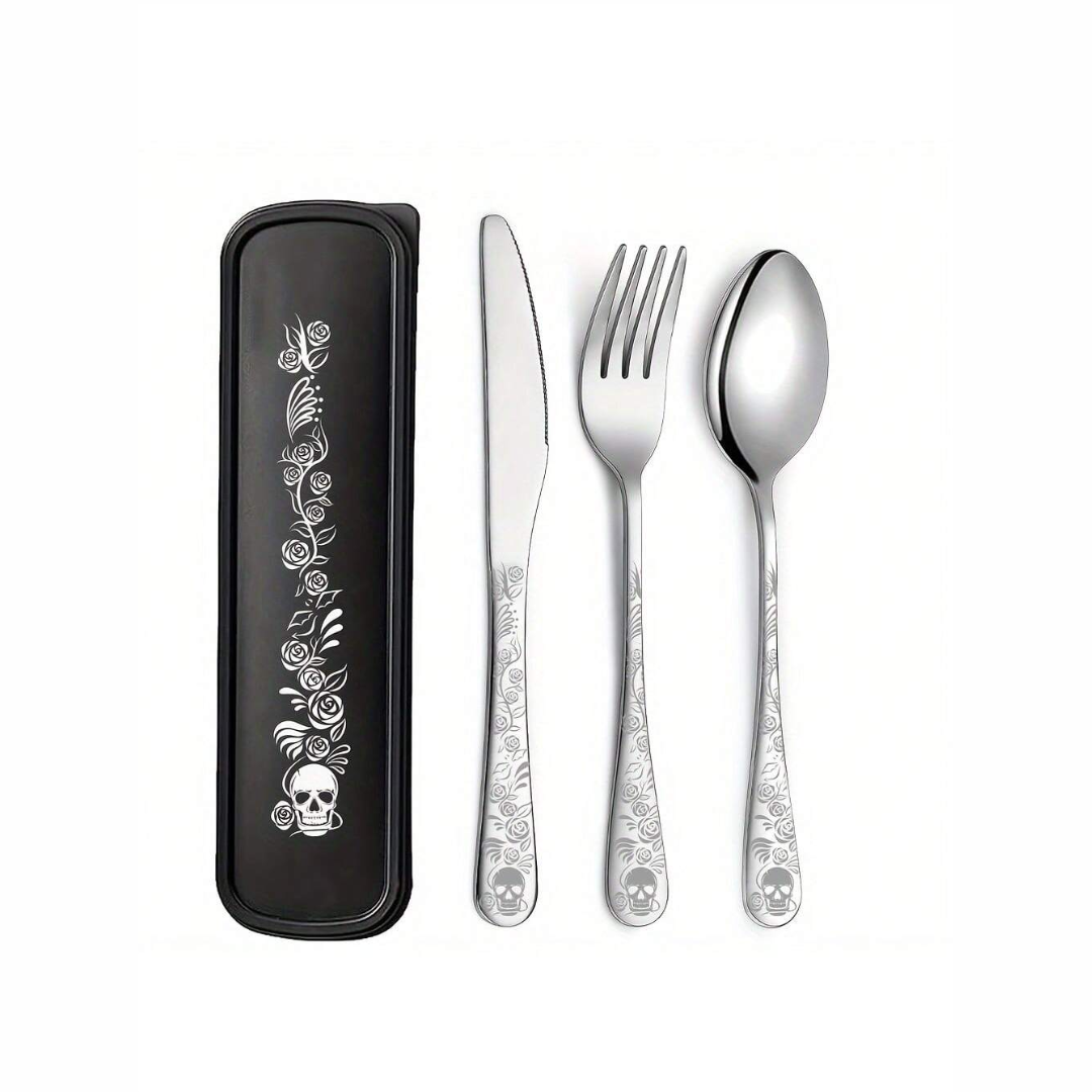 Skull Cutlery set