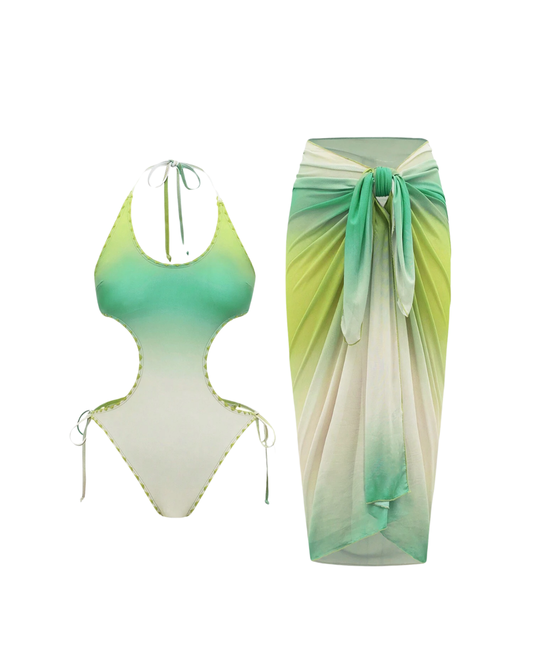 Ombre Swimsuit Set