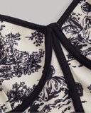 Vintage Toile Skirt Set