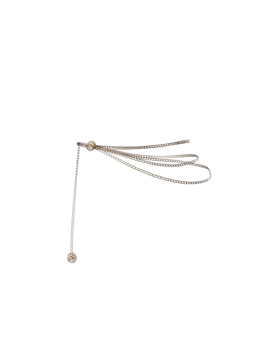 Gold Chain Medallion Belt