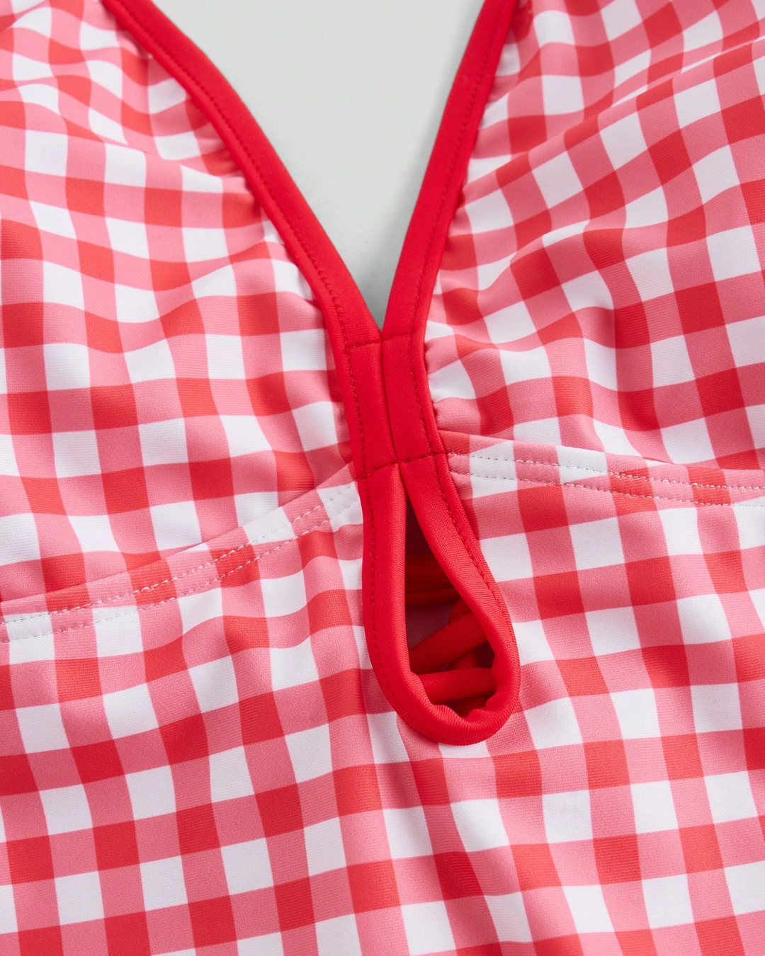 Gingham Swimsuit Set