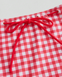 Gingham Swimsuit Set
