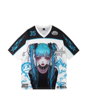 Cyber Girl Oversized Tee