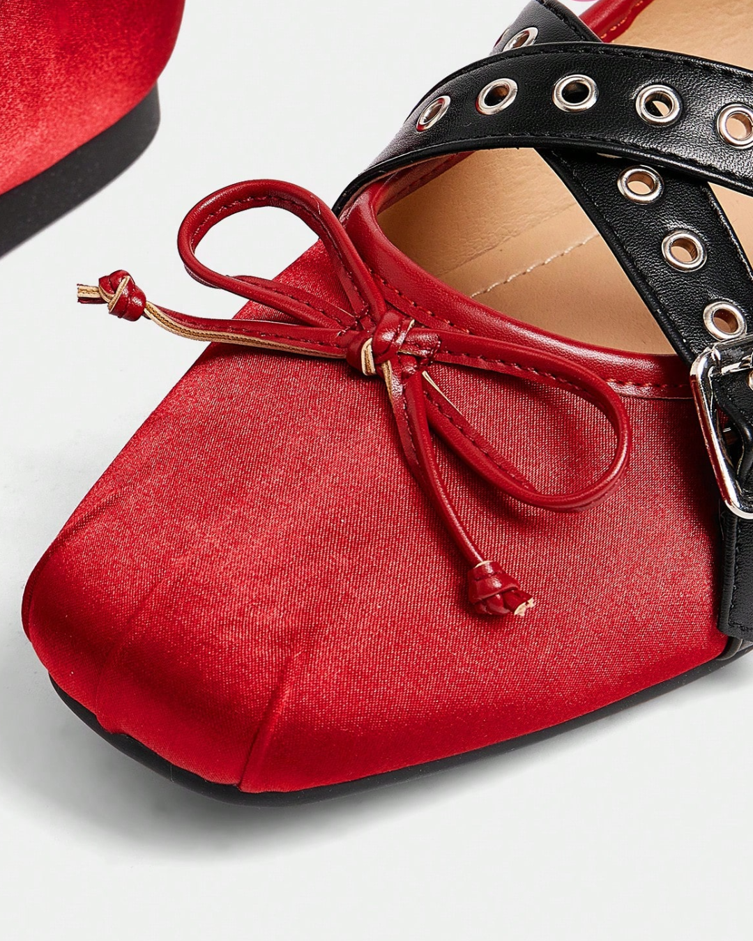 Balletcore Strappy Flats