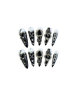 10 faux ongles à presser