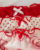 Ruffle Sheer Panties Set