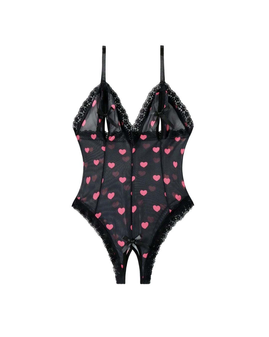 Heart Mesh Bodysuit