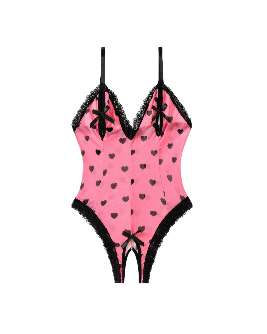 Heart Mesh Bodysuit