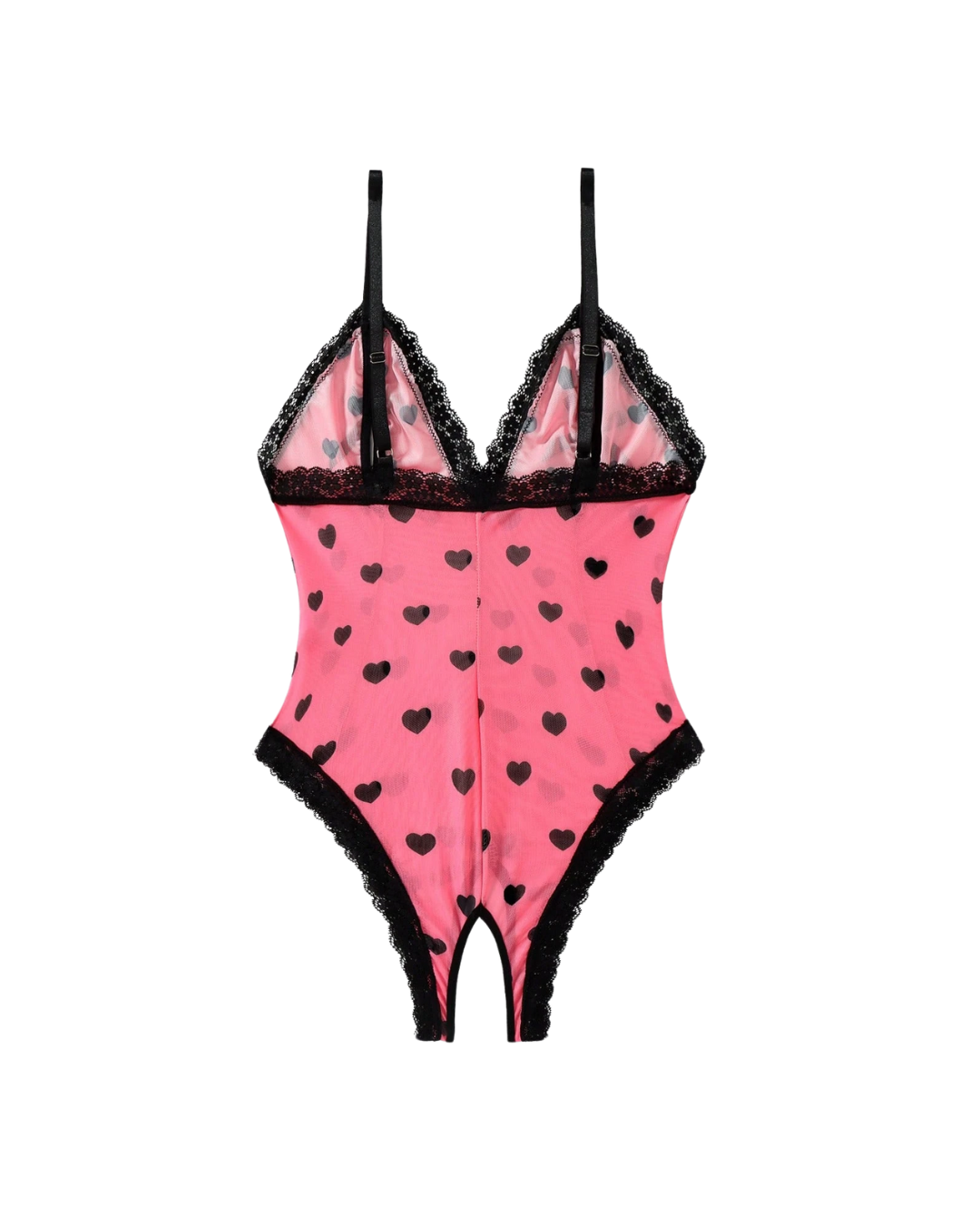 Heart Mesh Bodysuit